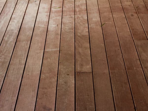 Pressure-treated pine deck boards, the most affordable decking material